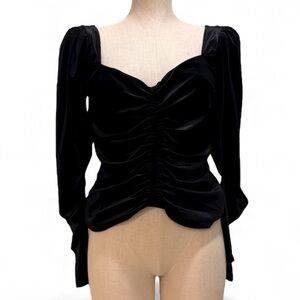 Express Black Long Sleeve Top